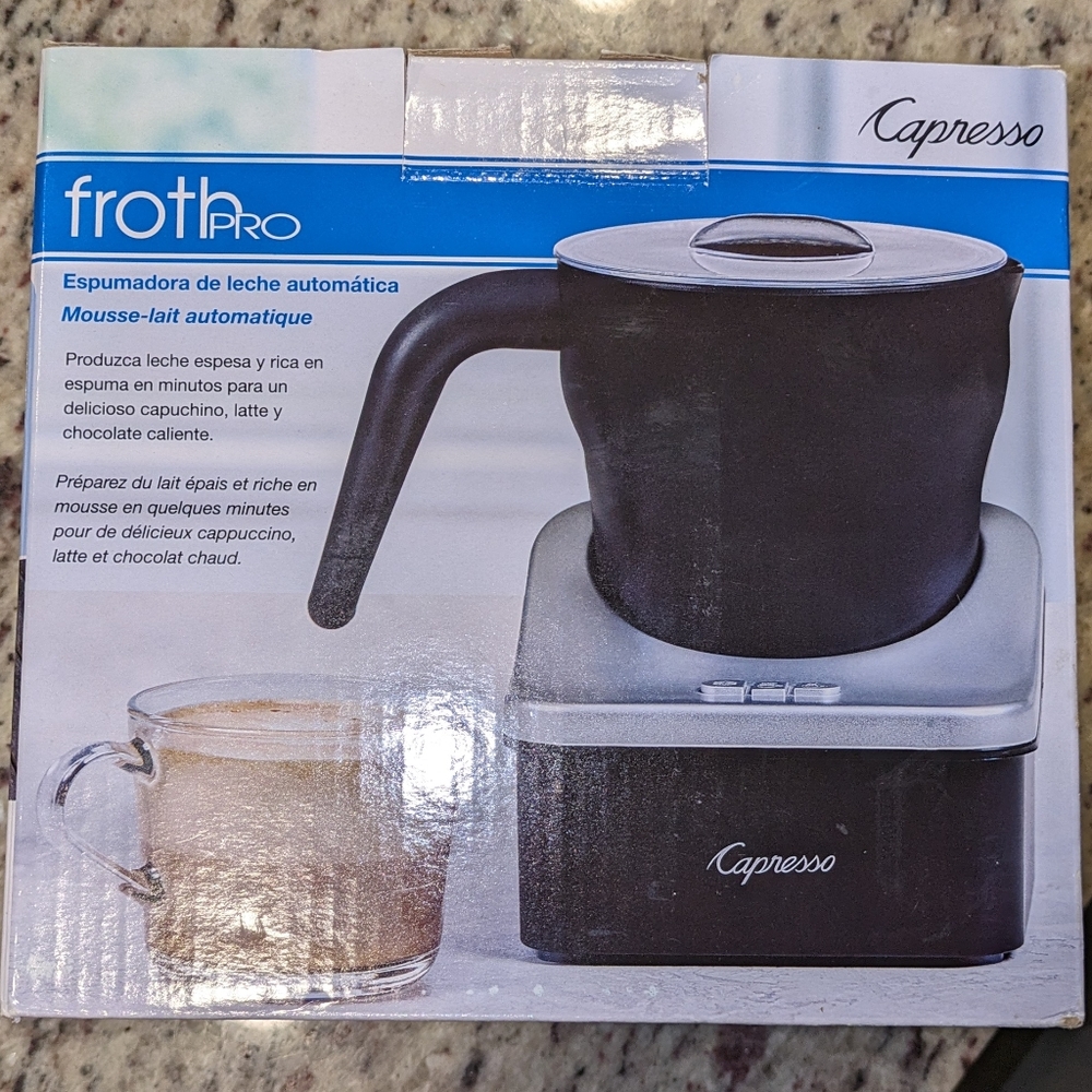 Capresso Automatic Milk Frother Pro NEW